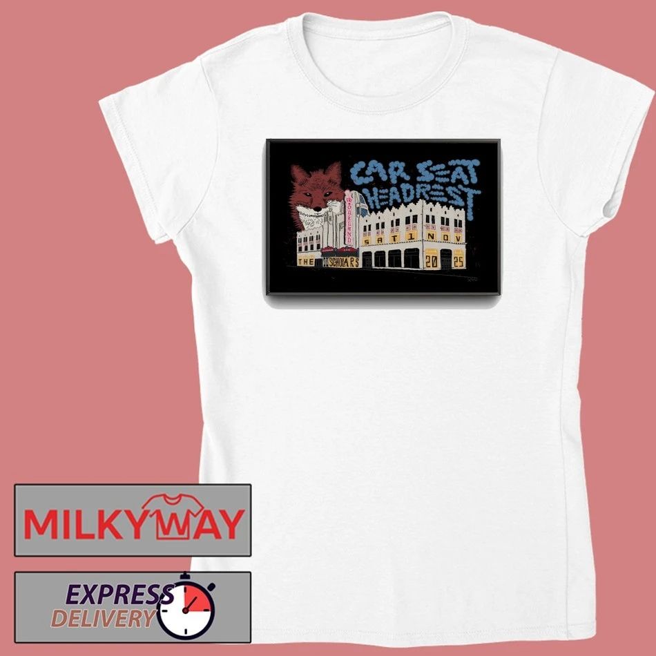 Car Seat Headrest Nov 1 2025 Fox Theater in Oakland CA Poster shirt