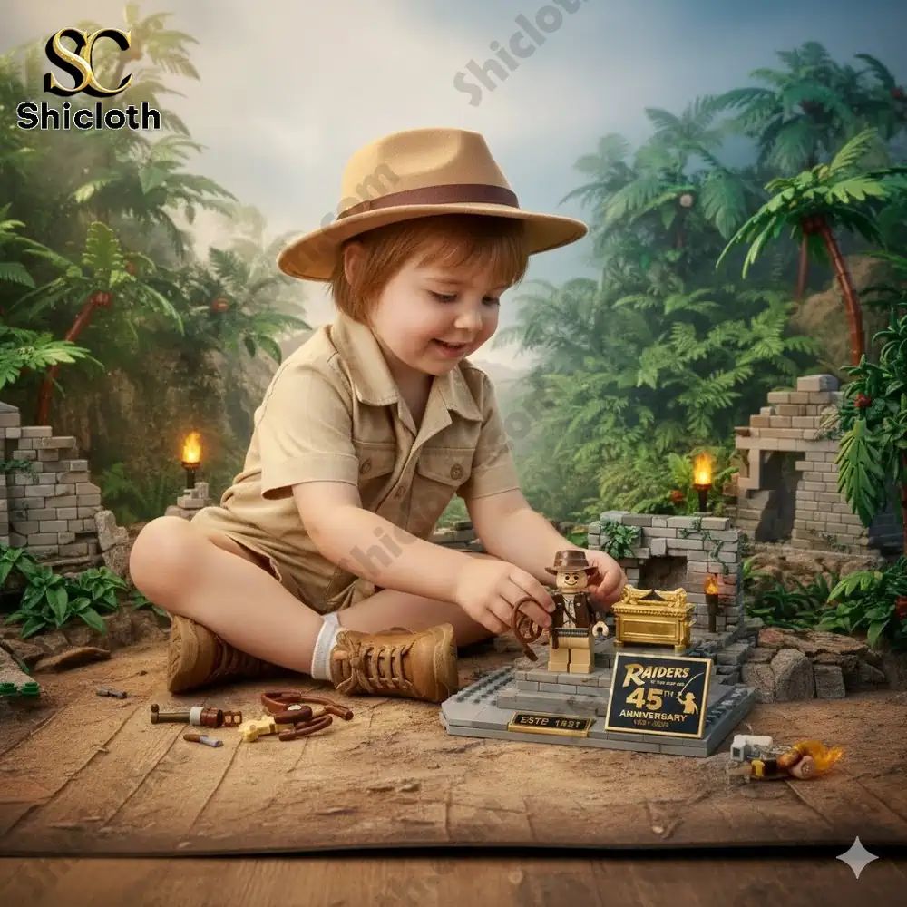 Raiders of the Lost Ark 45th Anniversary Building Brick
