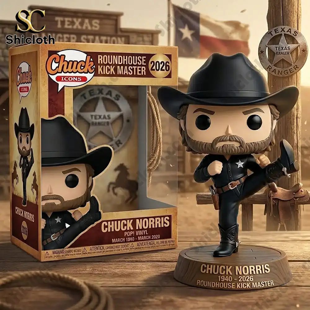 Chuck Norris Roundhouse Kick Master Funko Pop! Figure
