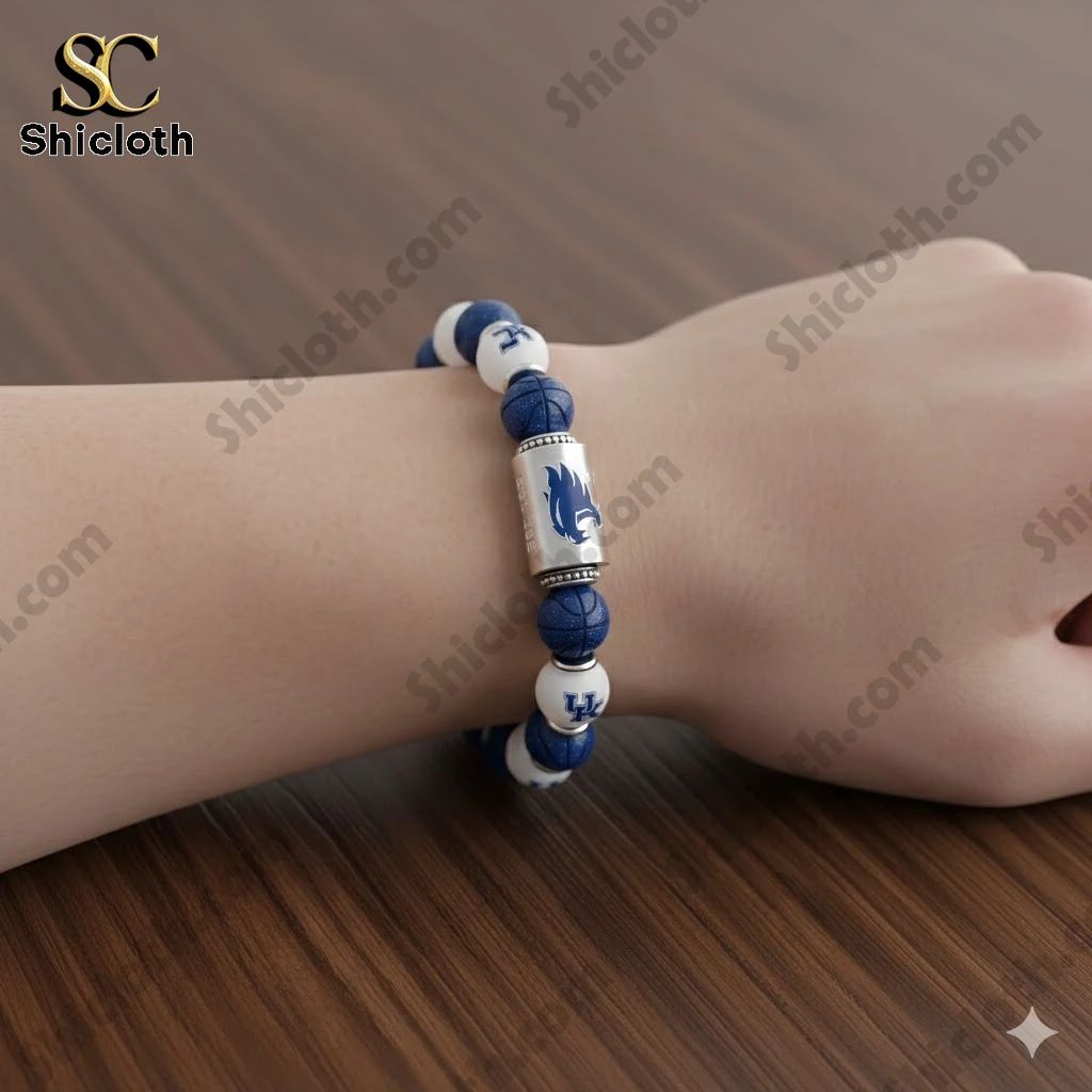 Kentucky Wildcats Basketball Legacy Lucky Bracelet