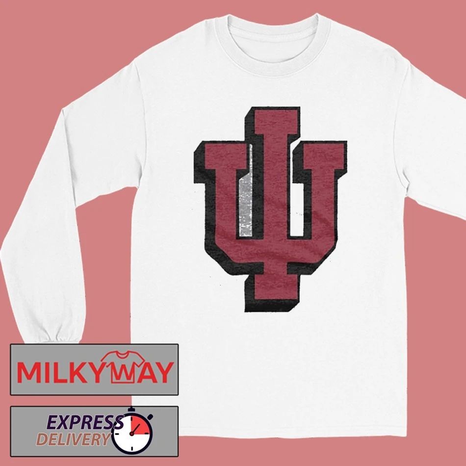 Indiana University Block Iu Logo Shirt