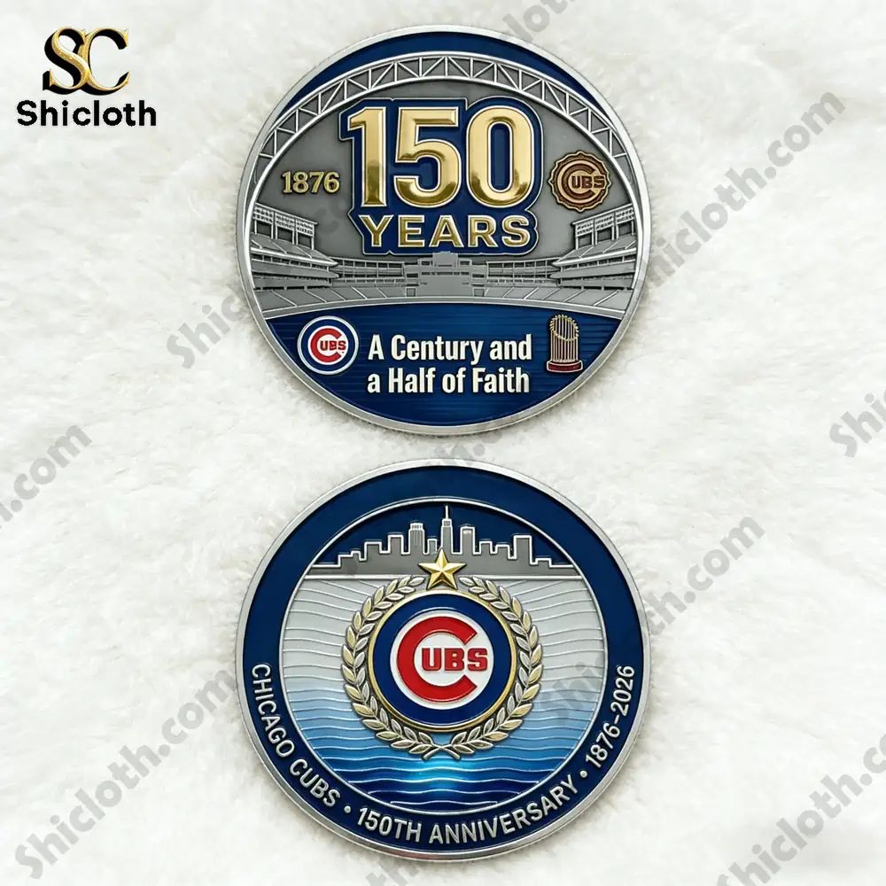 Chicago Cubs 150th Anniversary Commemorative Coin