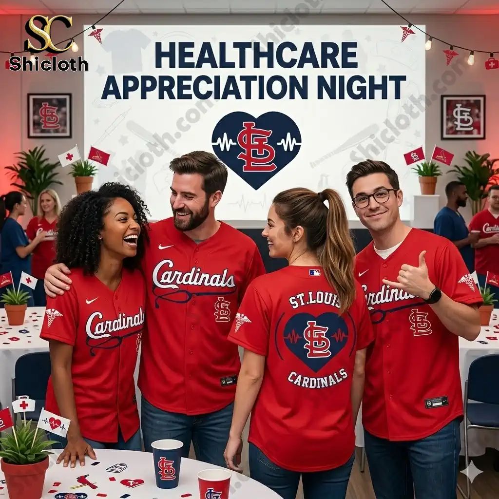 St.Louis Cardinals Healthcare Appreciation Night Limited Edition Jersey 2026