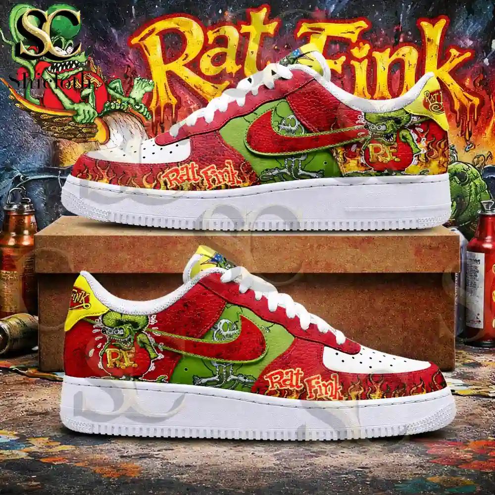 Rat Fink x Mogwai Goblin Air Force 1 Custom