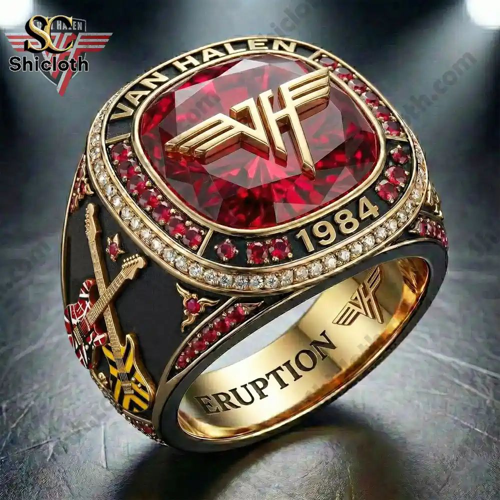 Van Halen 42nd Anniversary 1984-2026 Commemorative Ring