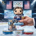 Jack Hughes 2026 Winter Olympic Gold Commemorative Pop Figure Doll