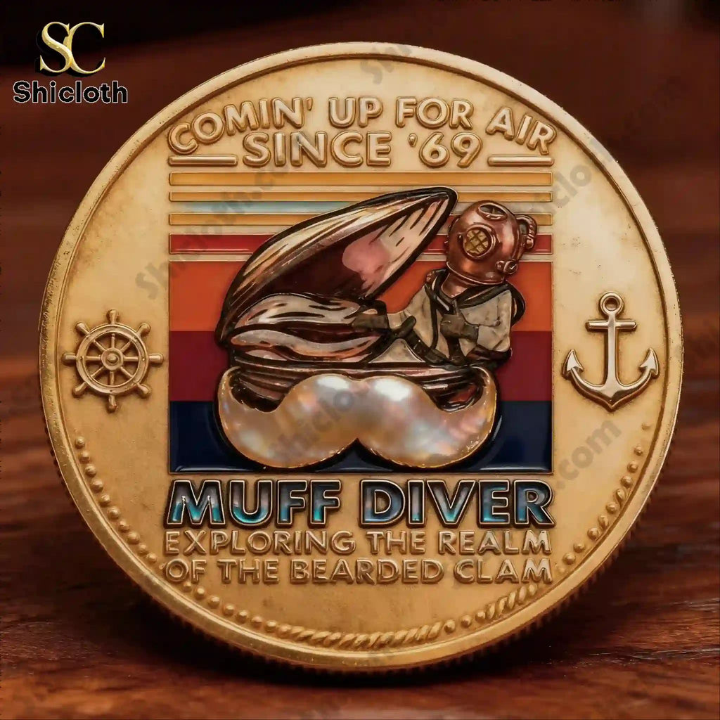 Muff Divers Union No Muff Too Tough Limited Edition Commemorative Coin