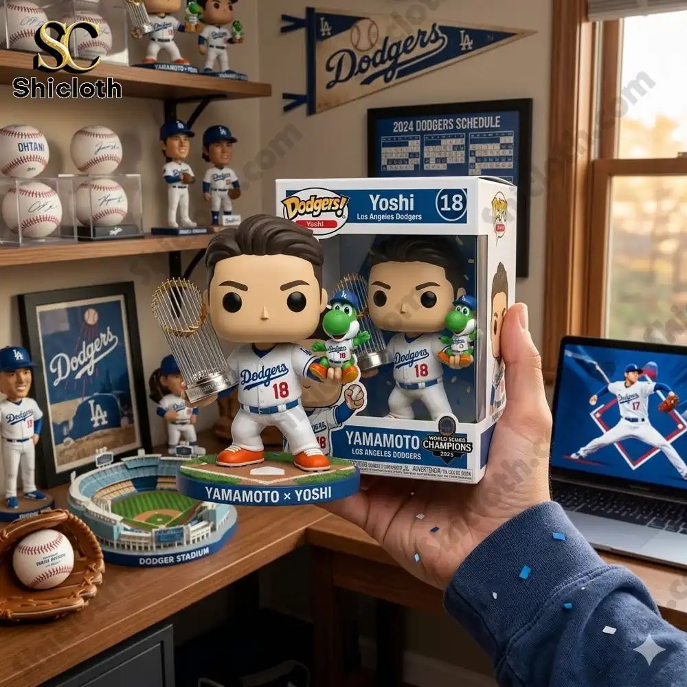 Los Angeles Dodgers Yoshinobu Yamamoto Funko Pop! Figure