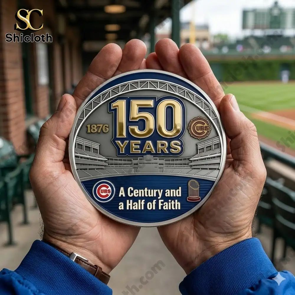Chicago Cubs 150th Anniversary Commemorative Coin