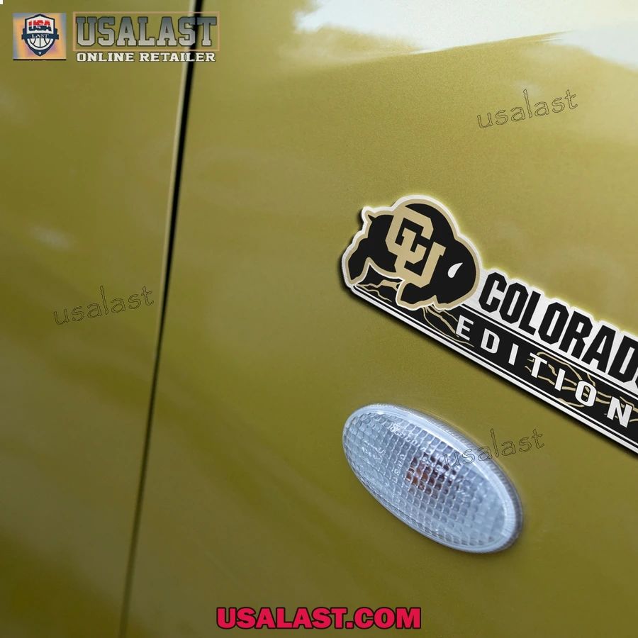 Colorado Buffaloes Edition 3D Car Emblem Badge