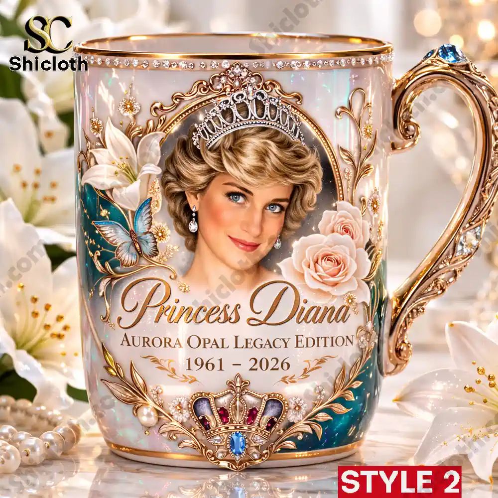 Princess Diana Imperial Rose Legacy Mug