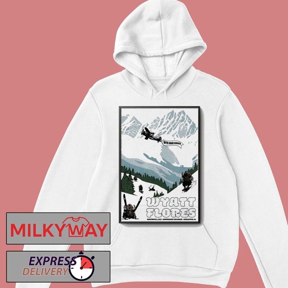 Wyatt Flores Tour Vancouver BC On Nov 9 2025 Poster shirt