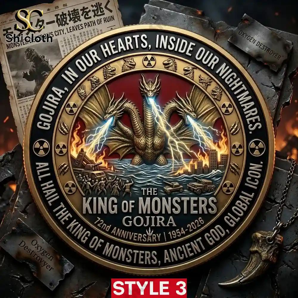 The King of Monsters 72nd Anniversary Commemorative Coin