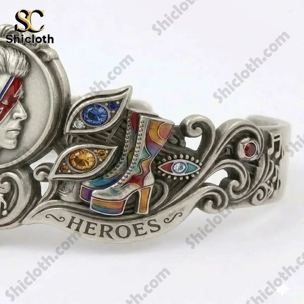 David Bowie The Starman Eternal Legacy Cuff Edition Bracelet