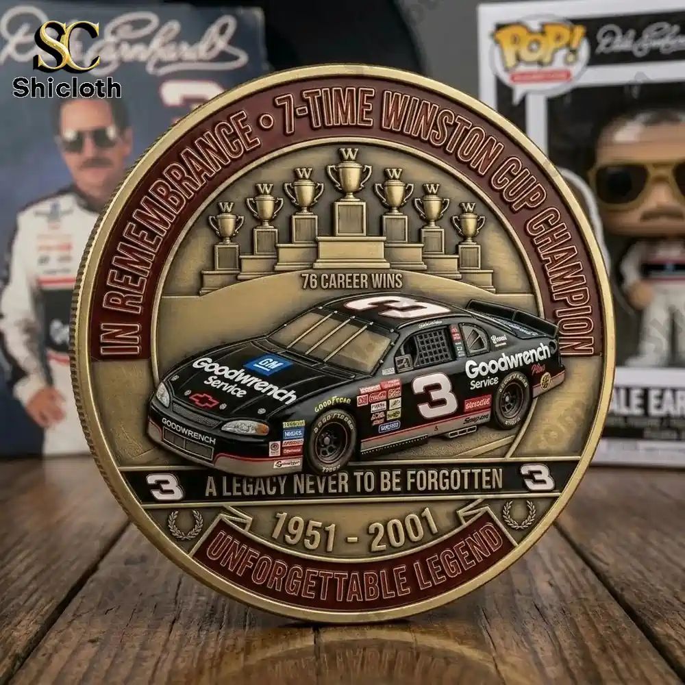 Dale Earnhardt 75th Birthday Commemorative Coin