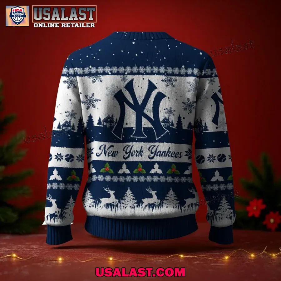 New York Yankees Ugly Christmas Sweater Jumper