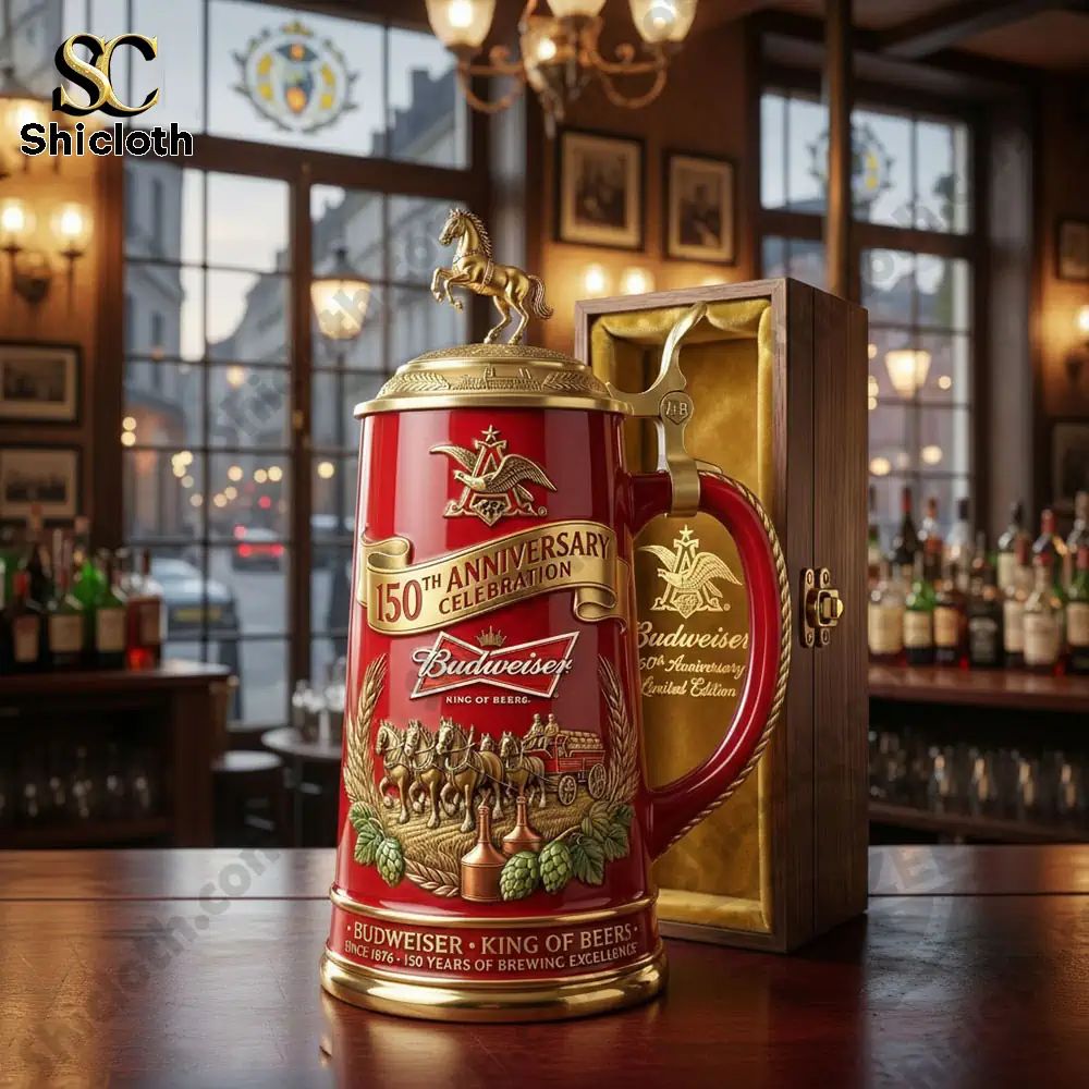 Budweiser 150th Anniversary Limited Edition Heritage Beer Stein