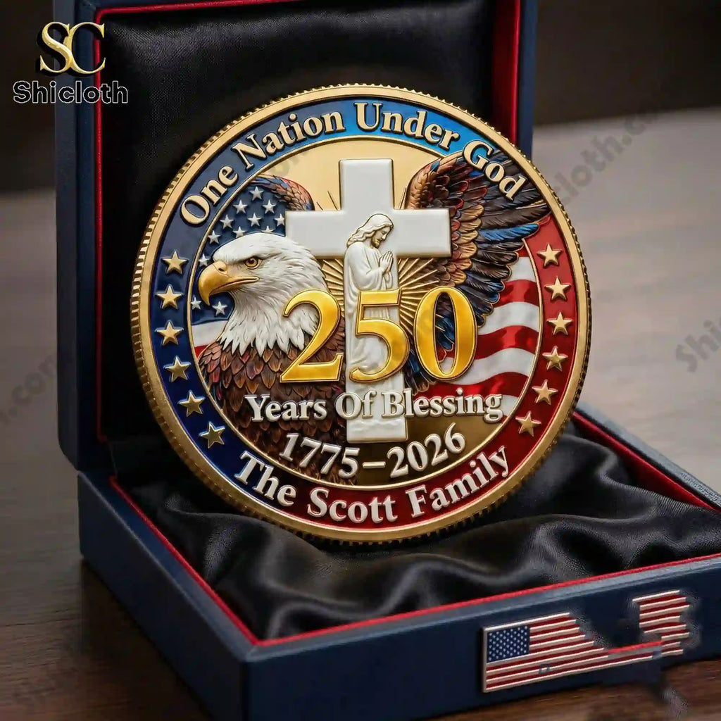 One Nation Under God 251 Years of Blessing 1775-2026 Commemorative Coin