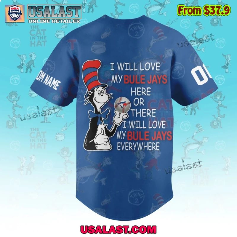 Toronto Blue Jays x Dr Seuss Baseball Jersey