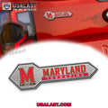 Maryland Terrapins Edition 3D Car Badge Sticker