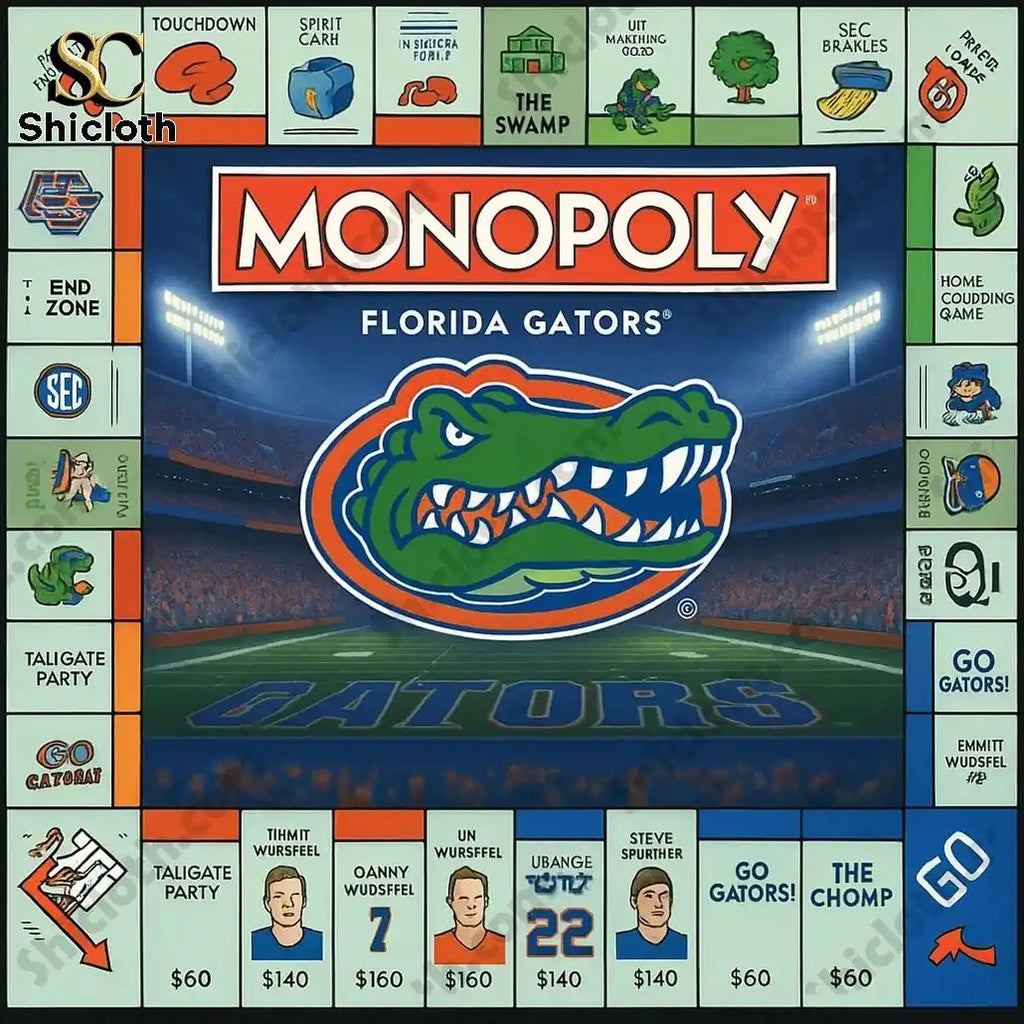 Florida Gators Limited Edition Monopoly Board Game