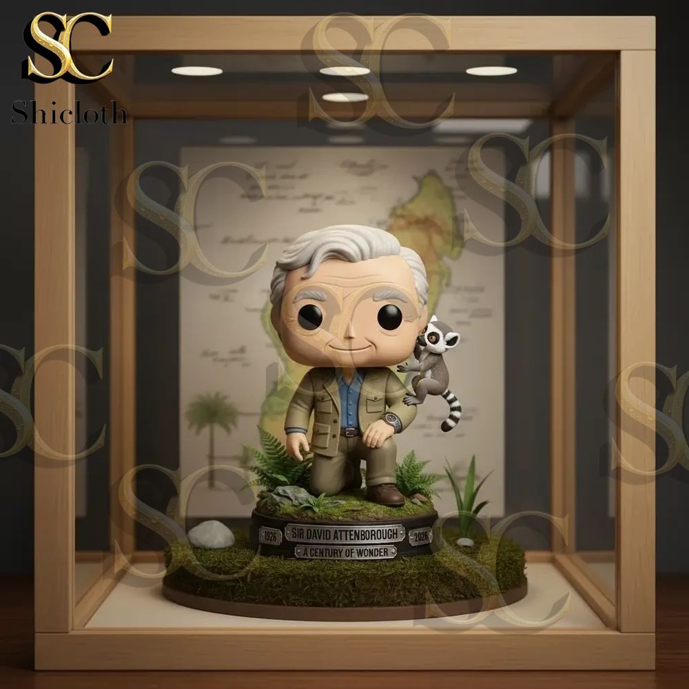 Sir David Attenborough 100th Anniversary Centenary Commemorative Funko Pop