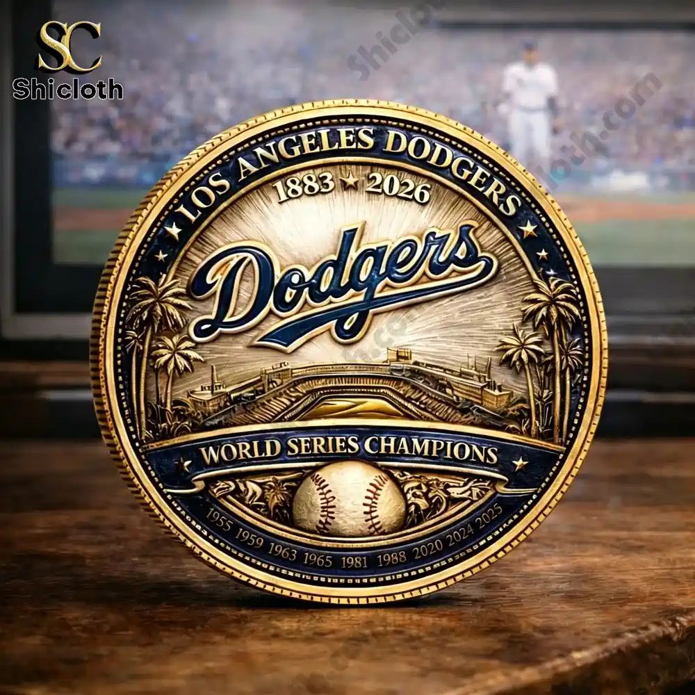 Los Angeles Dodgers Championship Legacy Commemorative Coin