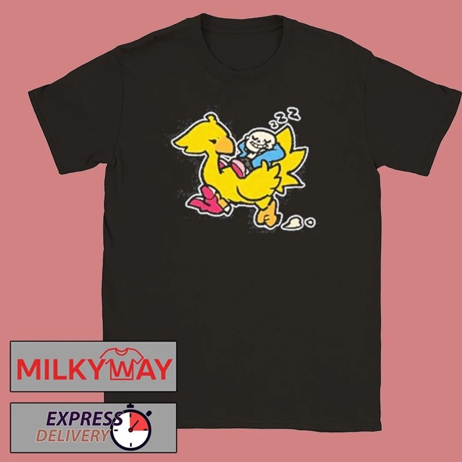 Undertale Sans and Chocobo shirt
