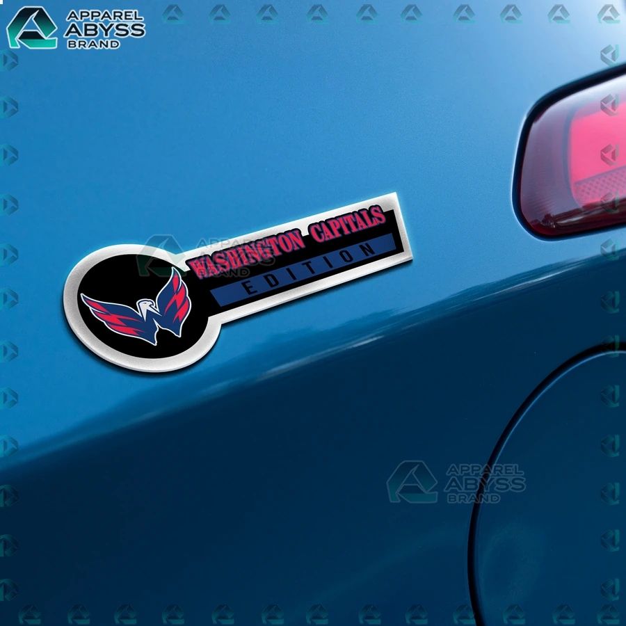 Washington Capitals Edition 3D Engraved Car Name Emblem