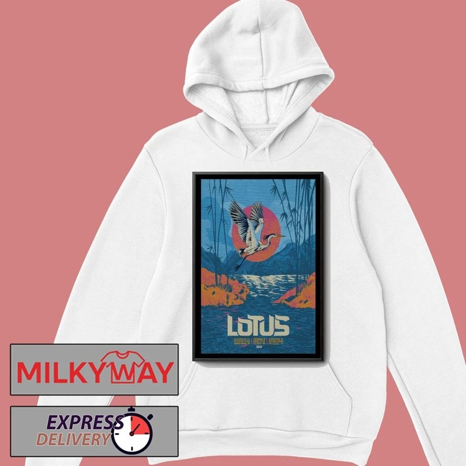 Lotus Tour November 2025 Poster shirt