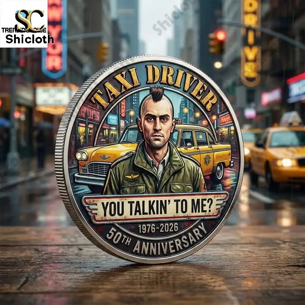 Taxi Driver 50th Anniversary Coin