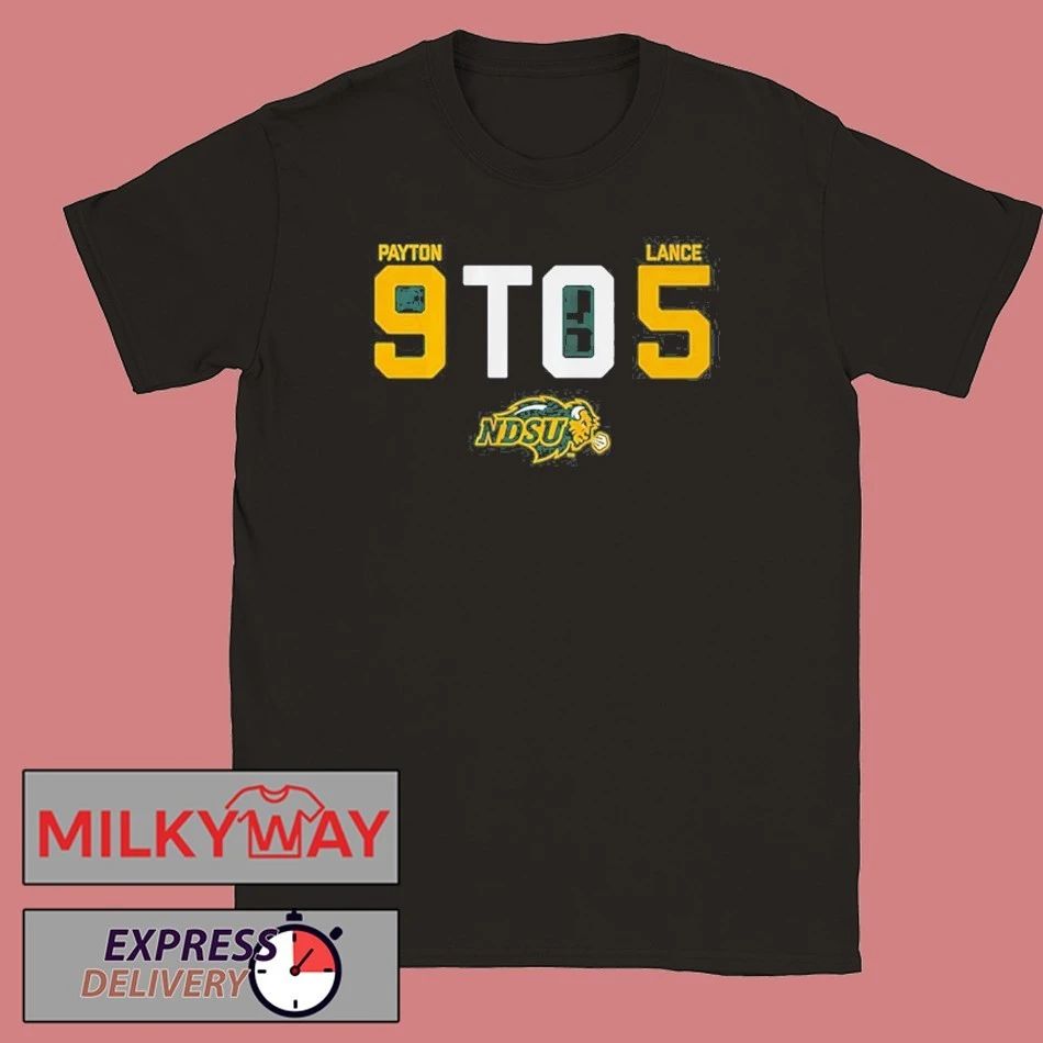 North Dakota State Football 9 To 5 T-shirt