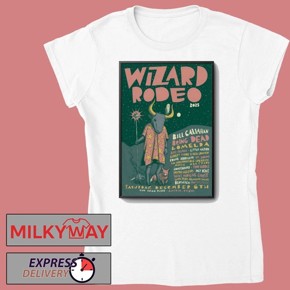 Wizard Rodeo Dec 6 2025 In Austin TX Poster shirt