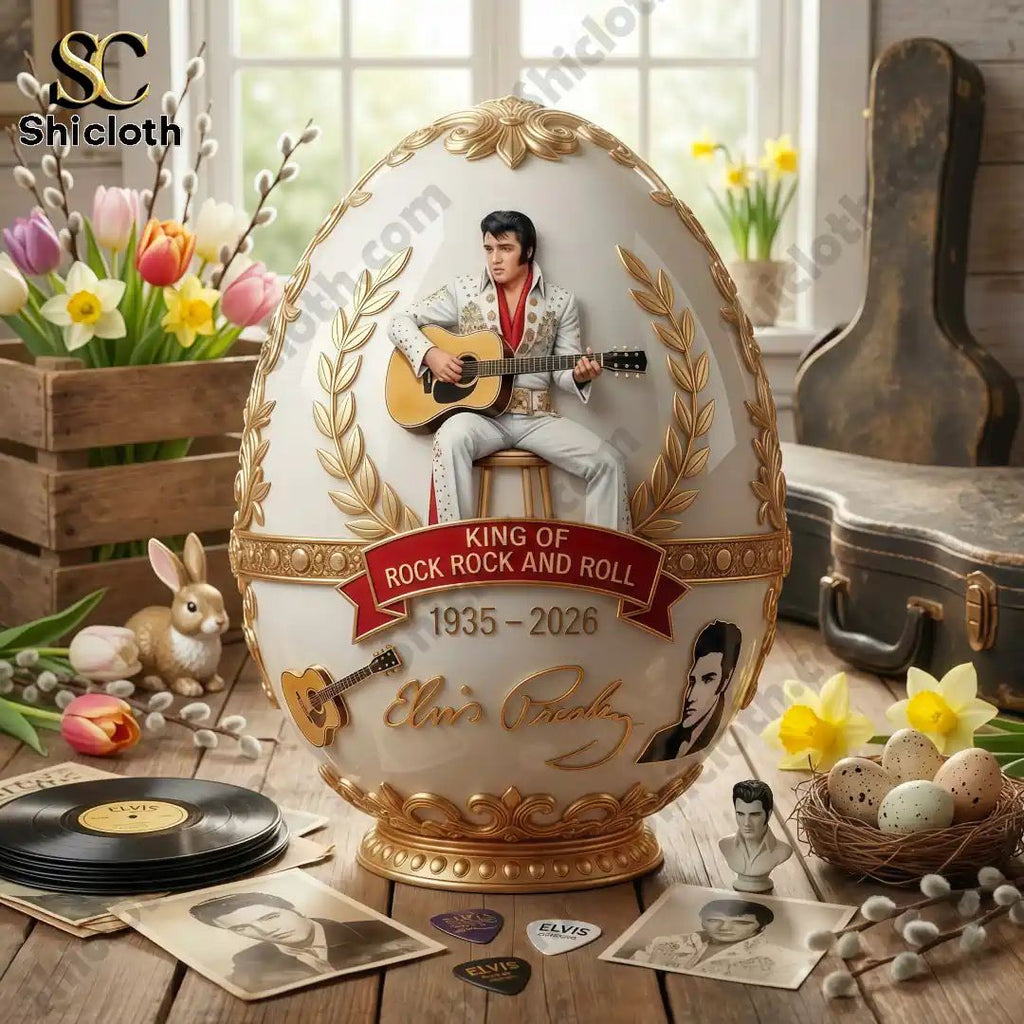King of Rock and Roll Commemorative Egg