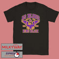 As Blood Runs Black Eagle Crest Purple n Gold T-Shirt