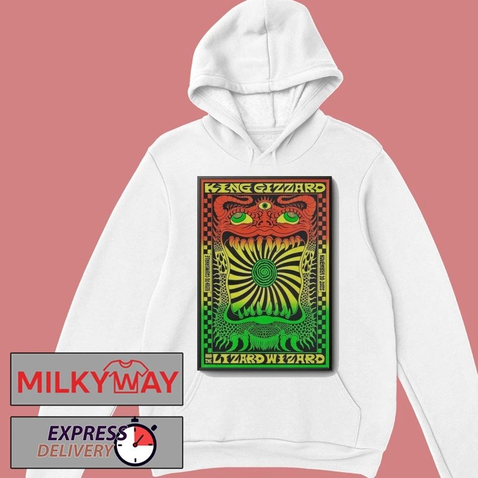 King Gizzard And The Lizard Wizard Nov 10 2025 Columbiahalle Berlin, Germany Poster shirt