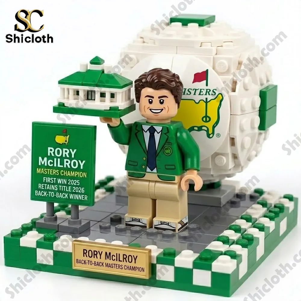 Back-to-Back Masters Glory Rory McIlroy LEGO Masters Champion Brick Set