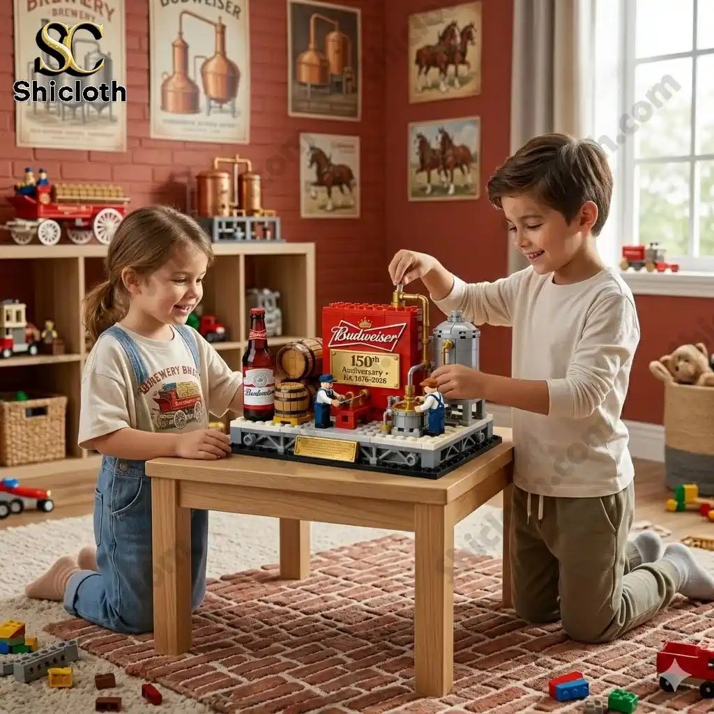 Budweiser 150th Anniversary Collectible Building Brick Set