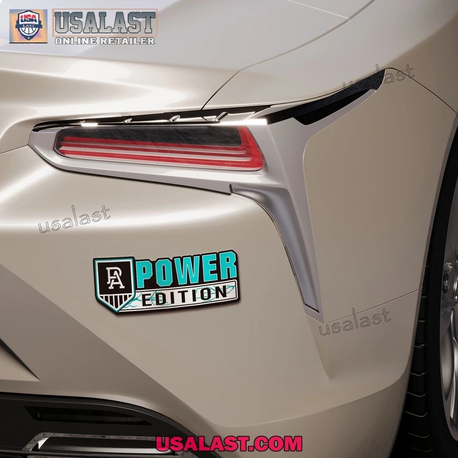 Port Adelaide Power Edition Custom 3D Car Badge Sticker