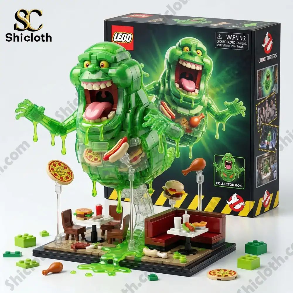 Ghostbusters Slimer Ghost Bulding Brick Set