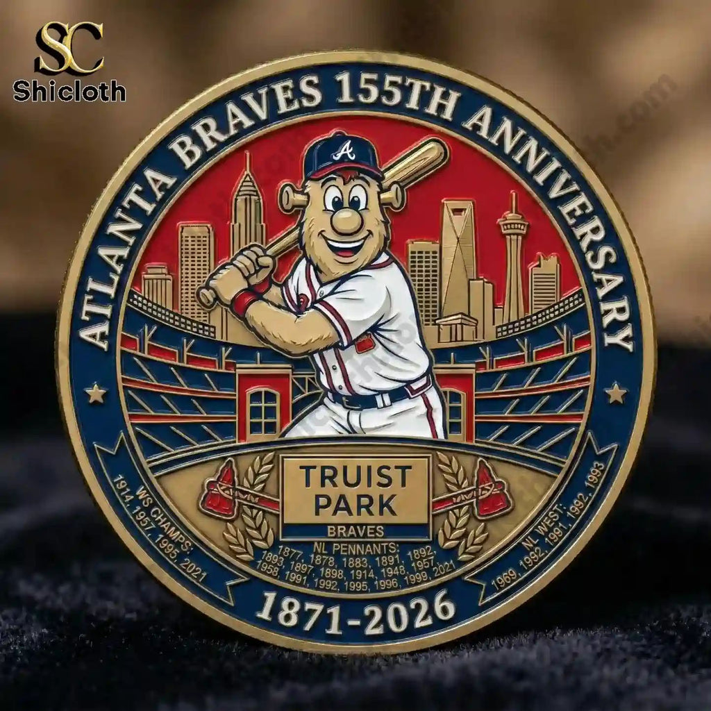 Atlanta Braves 155th Anniversary Commemorative Coin (1871-2026)