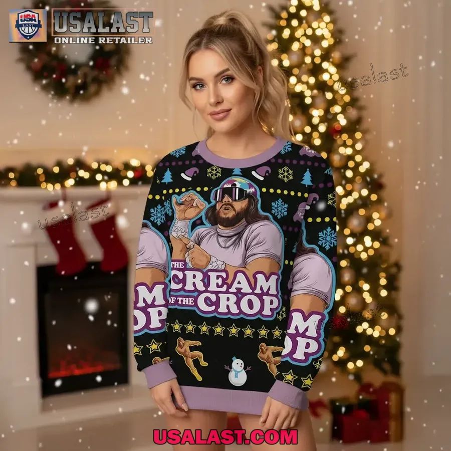 The Jesus of the Crop Christmas Ugly Sweater