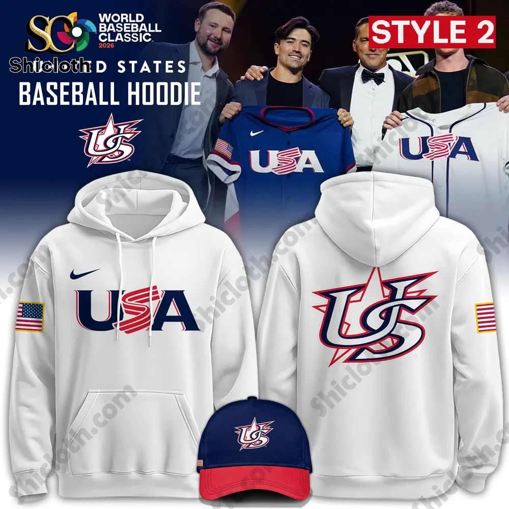 USA Baseball 2026 World Baseball Classic Hoodie Limited Edition