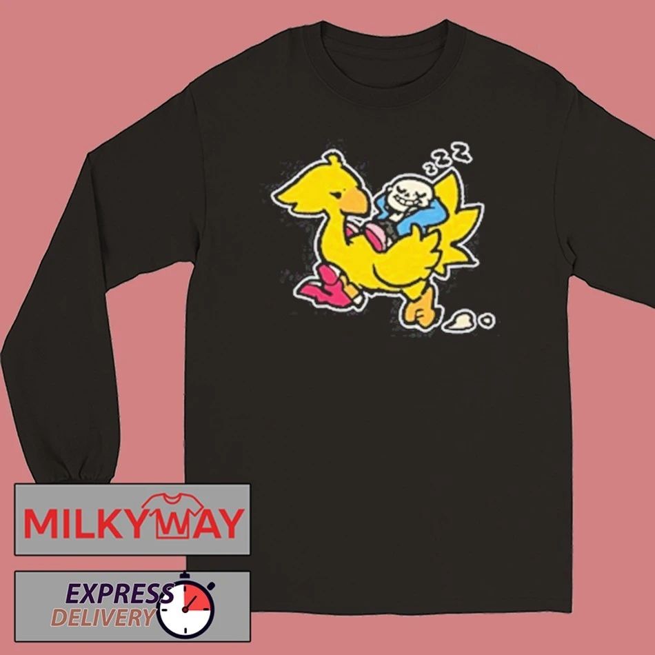 Undertale Sans and Chocobo shirt