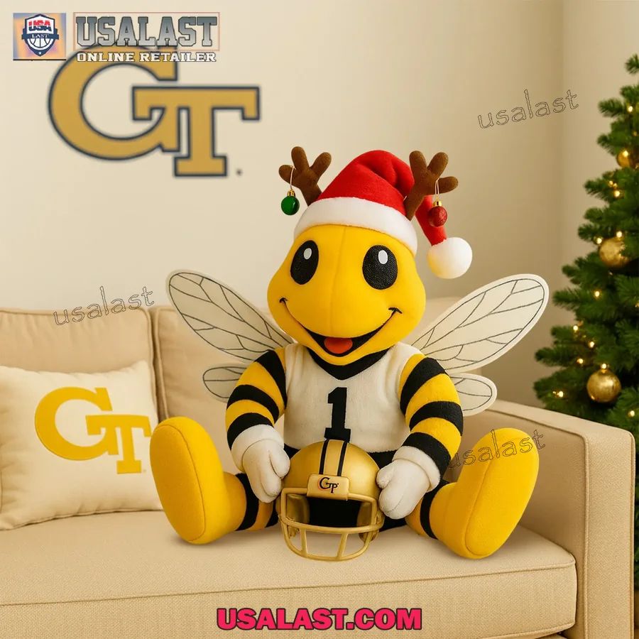 Georgia Tech Yellow Jackets Plush Shape Pillow