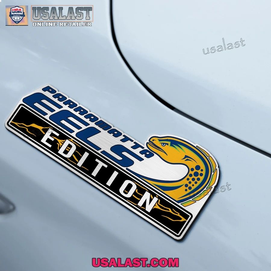 Parramatta Eels Edition Custom 3D Car Badge Sticker