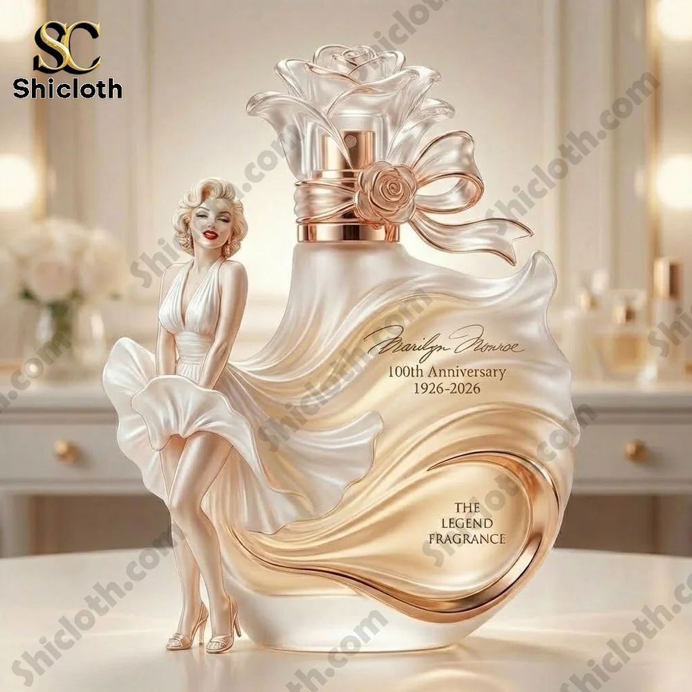 Marilyn Monroe 100th Anniversary 1926-2026 The Legend Collectible Perfume Bottle