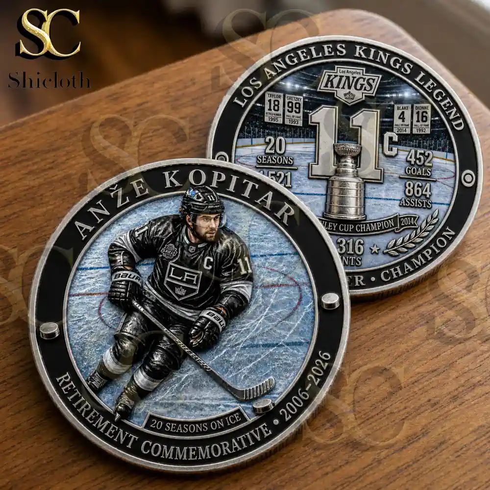 Los Angeles Kings Legend Retirement Commemorative Coin