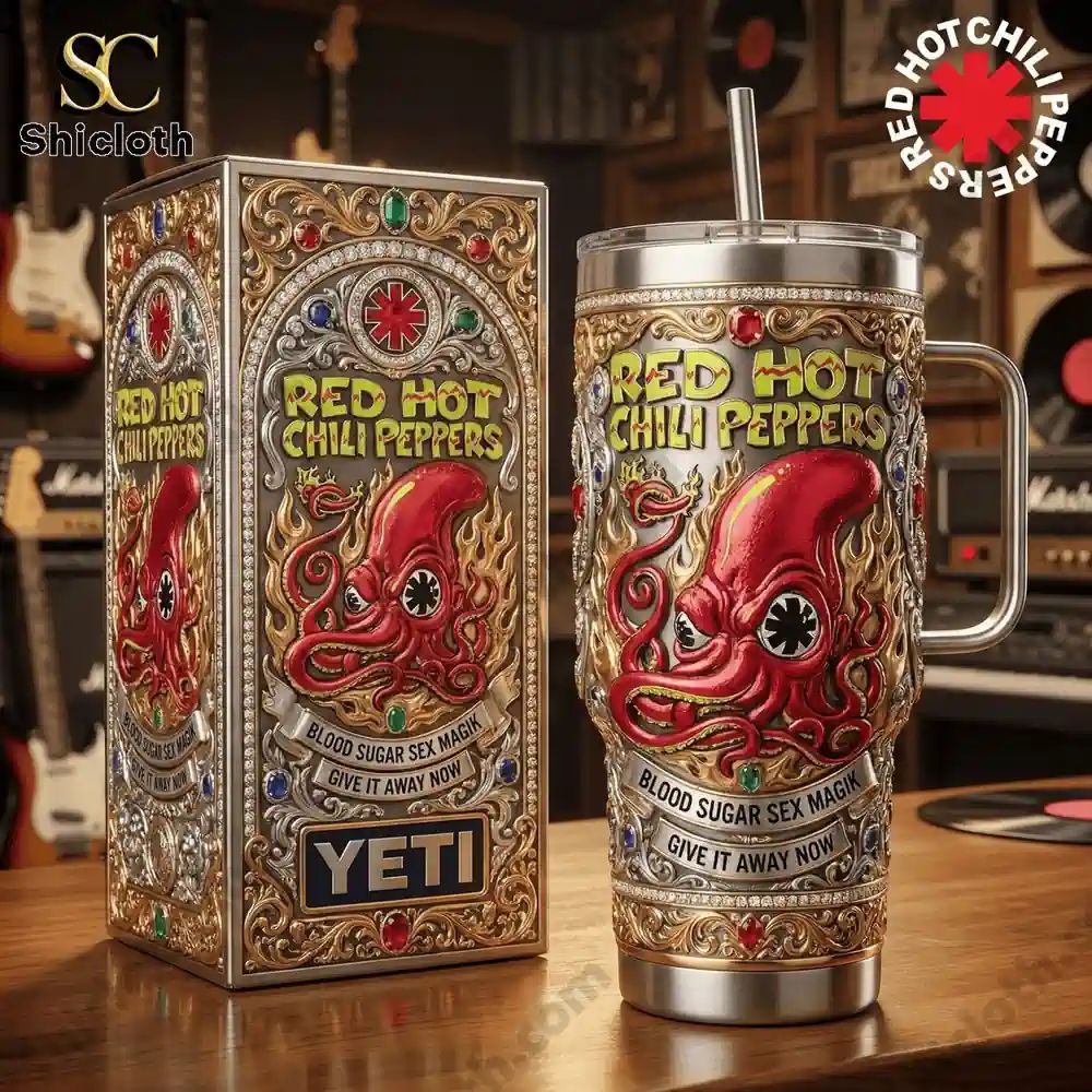 Red Hot Chili Peppers 40 Oz Tumbler