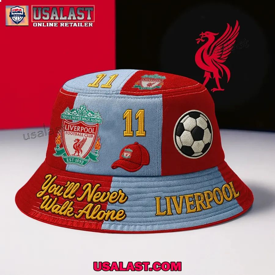Personalized Liverpool You’ll Never Walk Alone Bucket Hat